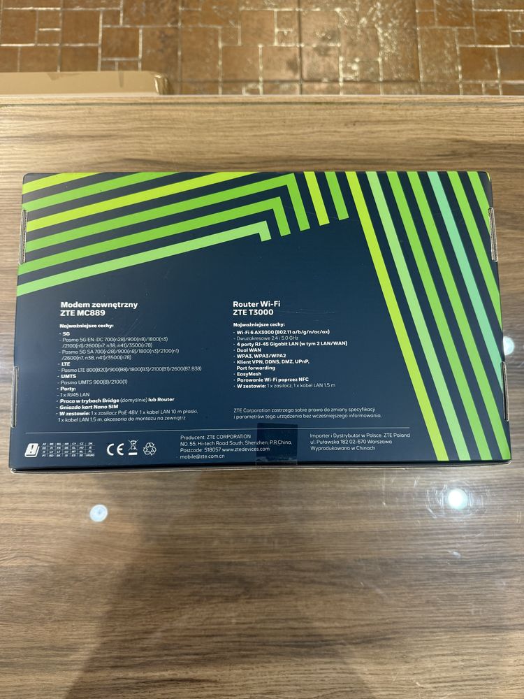 ZTE MC889 ZTE T3000 Modem Router Wi Fi