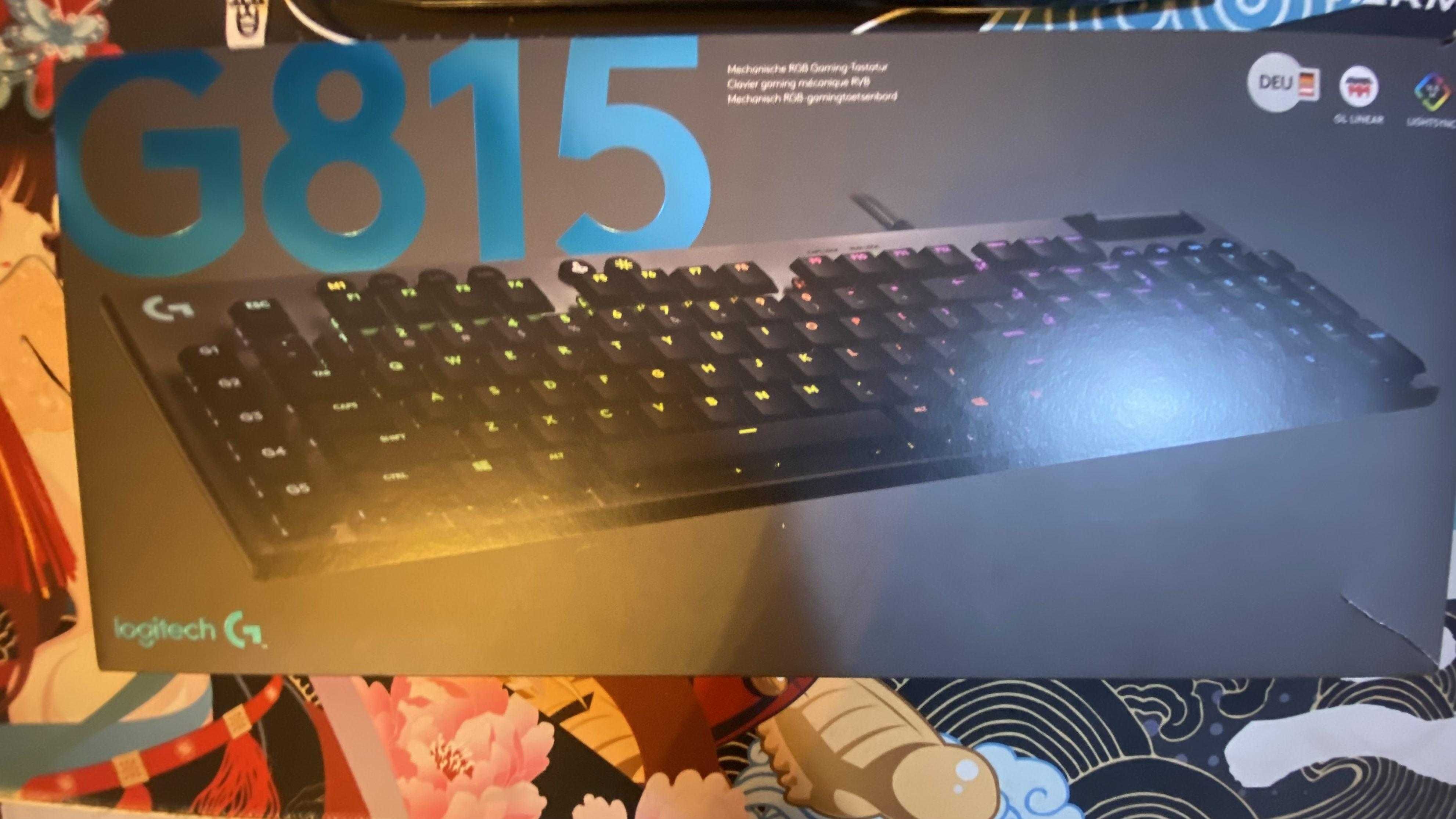 клавиатура Logitech G815 в идеальном состоянии