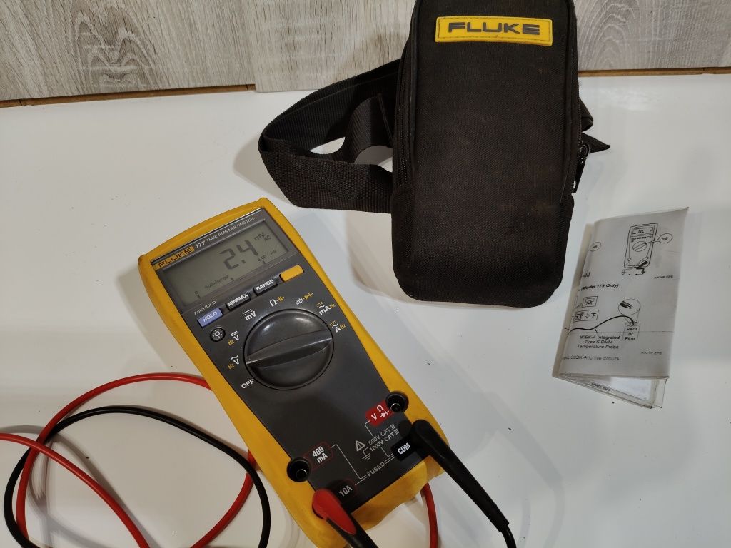 Fluke 177 multimetr cyfrowy etui polecam