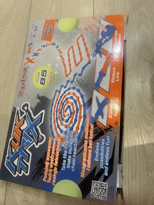 Gra zrecznosciowa dla dzieci Klik Trix Zip Links 85. Serdeczie polecam