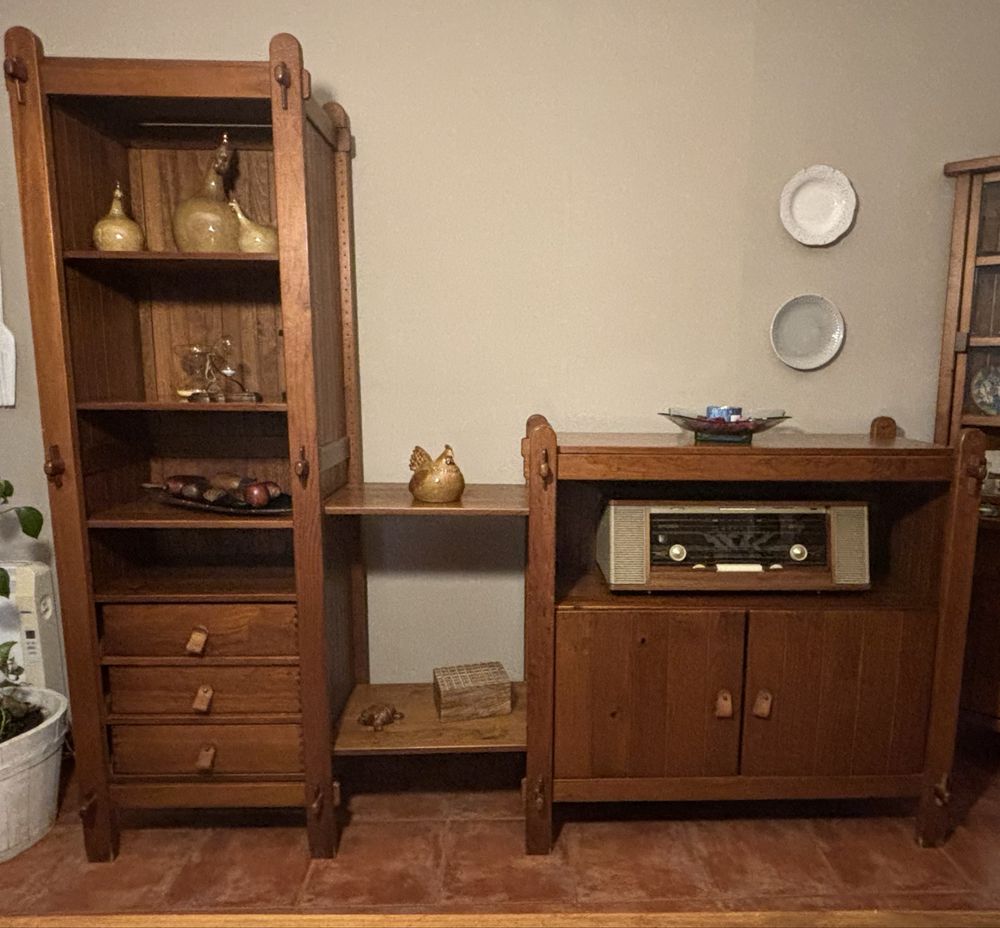 Moveis sala madeira maciça- Saint Clair