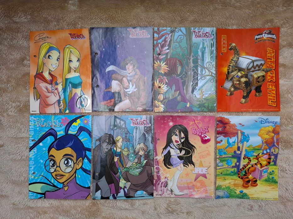 Karteczki Witch W.I.T.C.H. Czarodziejki i inne 20 sztuk