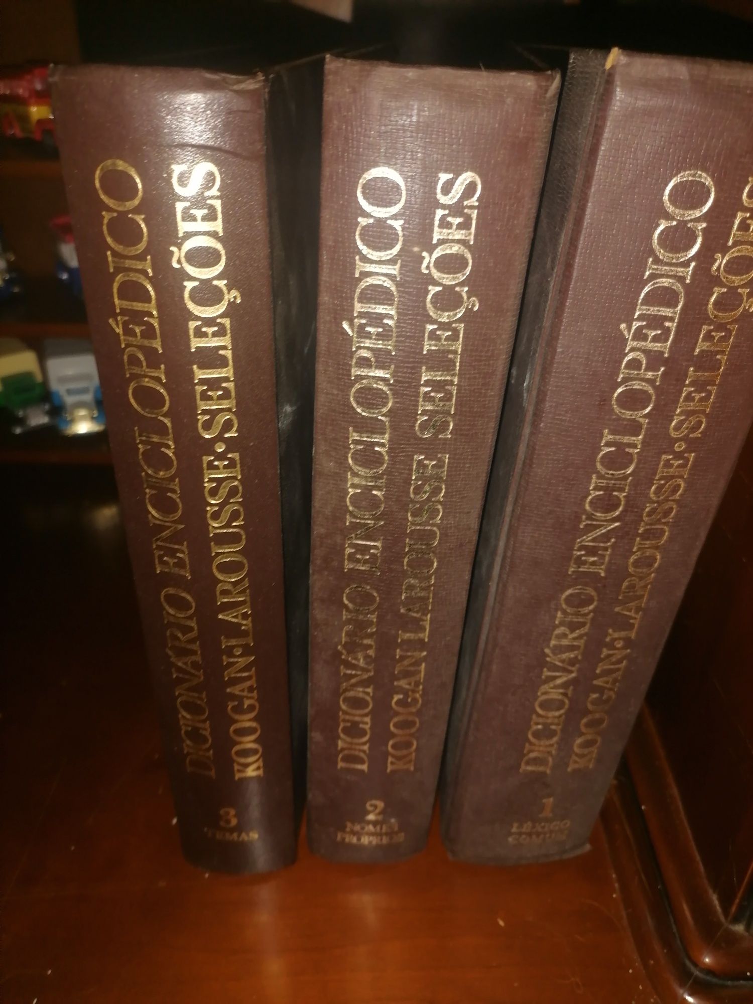 Dicionário Encitolopedico 3 volume por 15 €