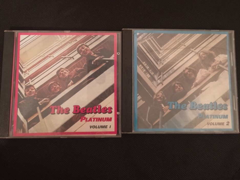 Zestaw dwóch CD płyt The Beatles