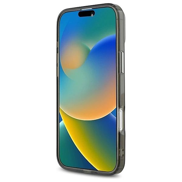 Etui Karl Lagerfeld IML Metal Karl Head MagSafe na iPhone 16 - czarne