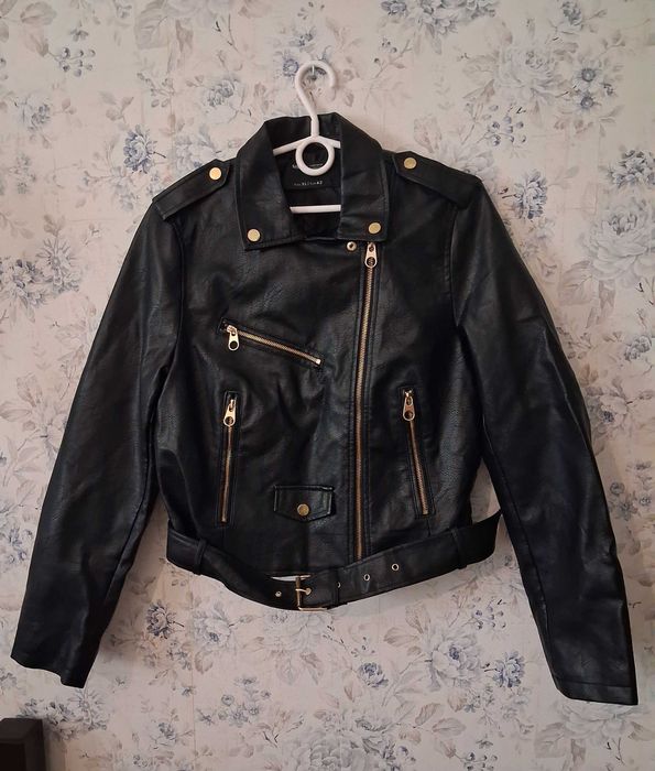 Kurtka ramoneska ekoskóra