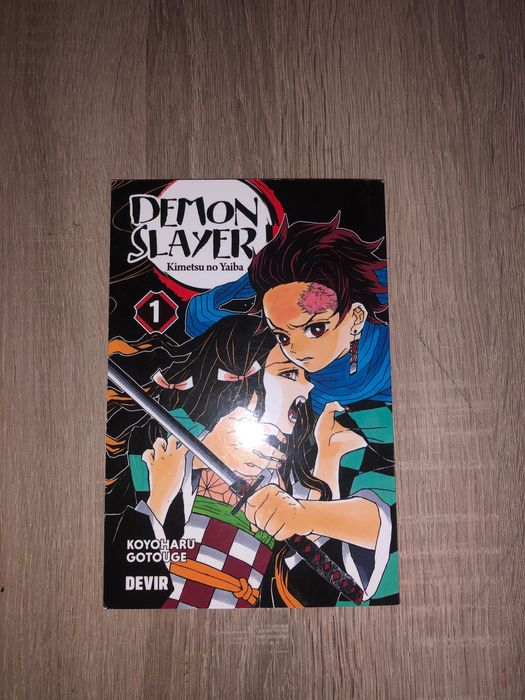 Livros Demon Slayer 1-5