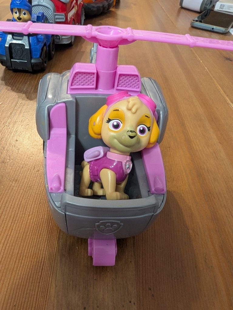 Psi patrol pojazdy pieski