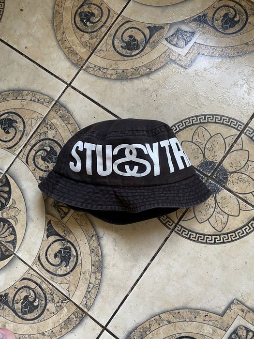 Мужская панама шапка шляпа STUSSY TRIBE hat capz Vintage
