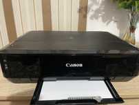 Принтер Canon печатает черное белое