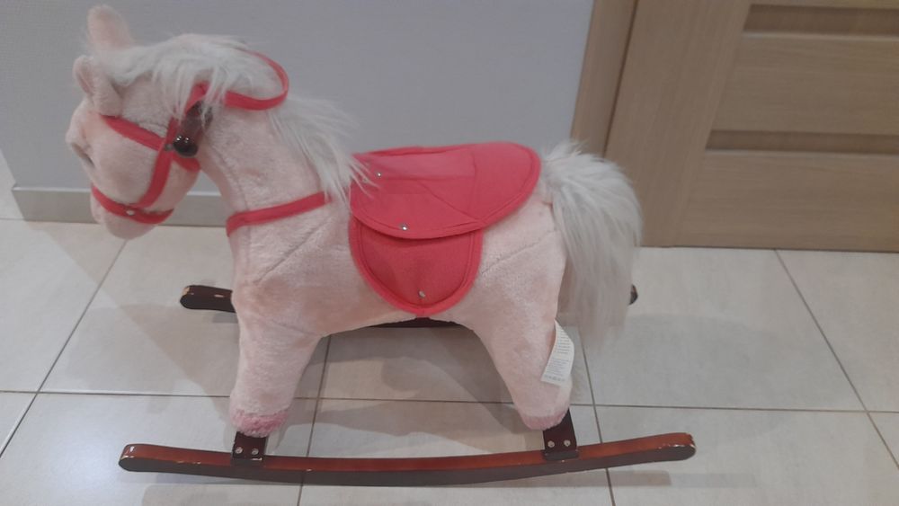 Koń konik na biegunach