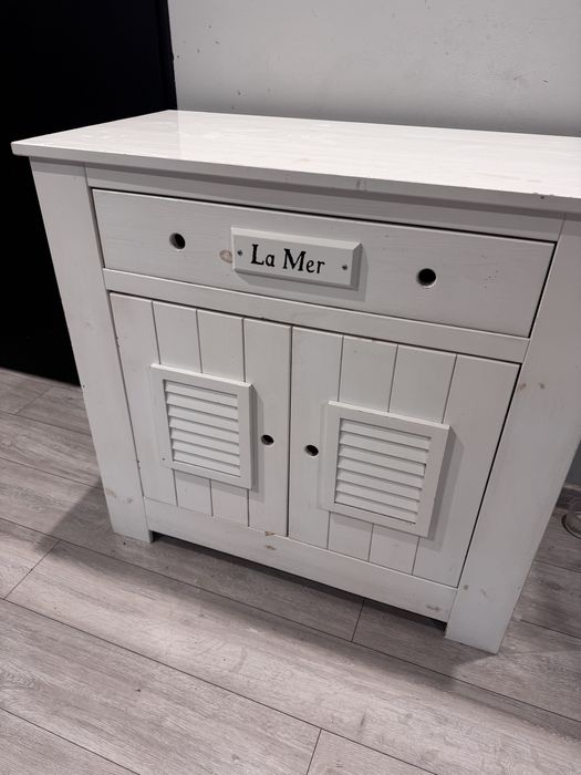 Komoda dziecięca Pinio Marsylia drewniana biała