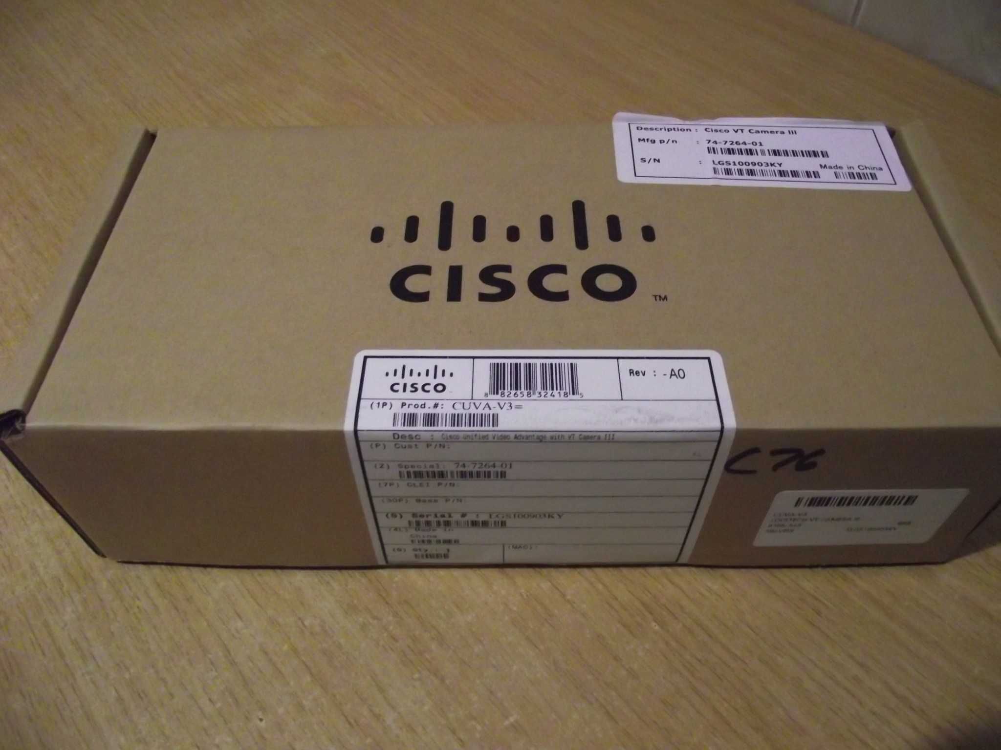 Веб-камера Logitech QuickCam Pro 9000 OEM (Cisco VT Camera III CUVA-V3