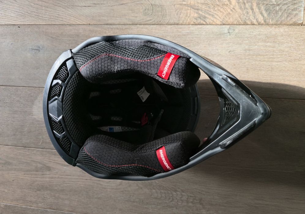 Kask full face cross