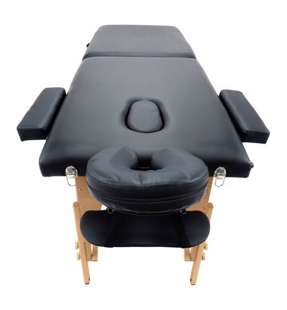 Fotel kosmetyczny łóżko do masażu stół premium drewniany pro