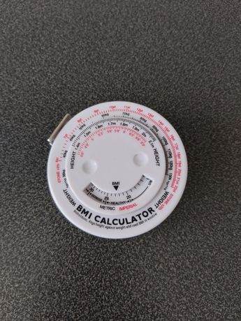 BMI Calculator taśma miara kalkulator masy ciała waga miarka okrągła