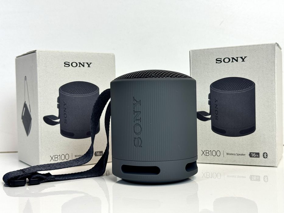 Bluetooth колонка Портативна акустика Sony SRS-XB100 (SRSXB100/BC)