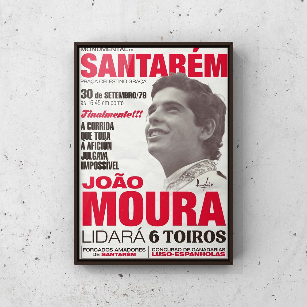 Cartaz Tourada - Encerrona João Moura