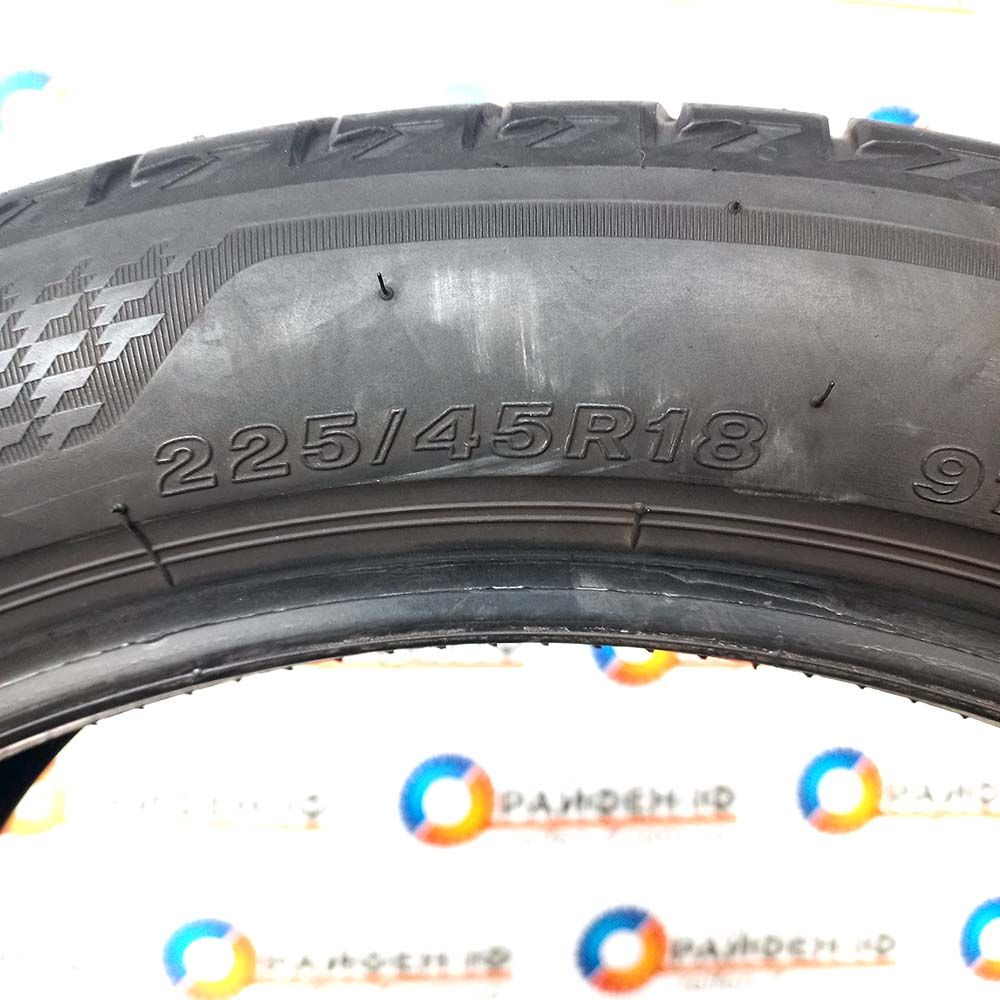 225/45 R18 Bridgestone Turanza t005 б/у шини 2шт ^ Ar2402224