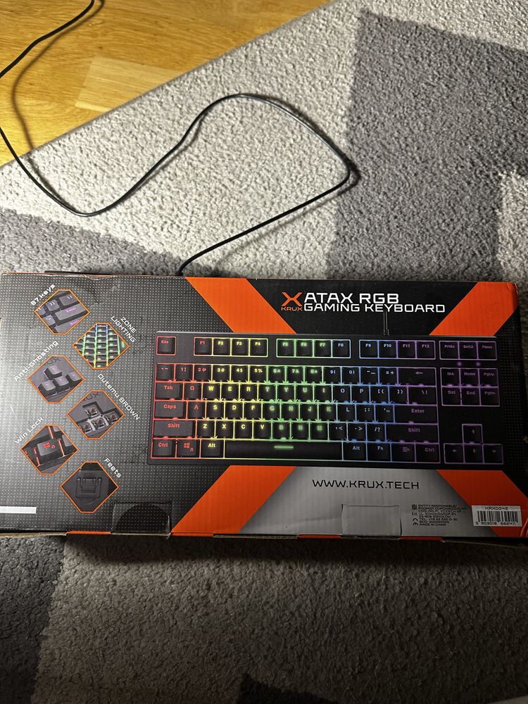 Klawiatura KRUX ATAX RGB KRX0042 outemu mechanical