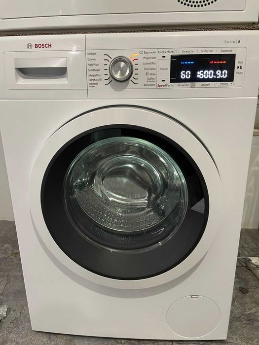 Пральна машина Bosch Serie 8 Vario Perfect Німеччина на 9 кг. Технодом