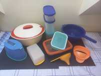 Tupperware pojemniki itp. zestaw 11 szt
