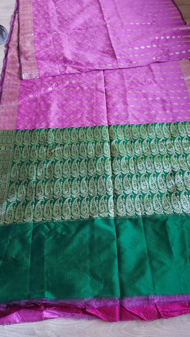 Kupon materiał sari