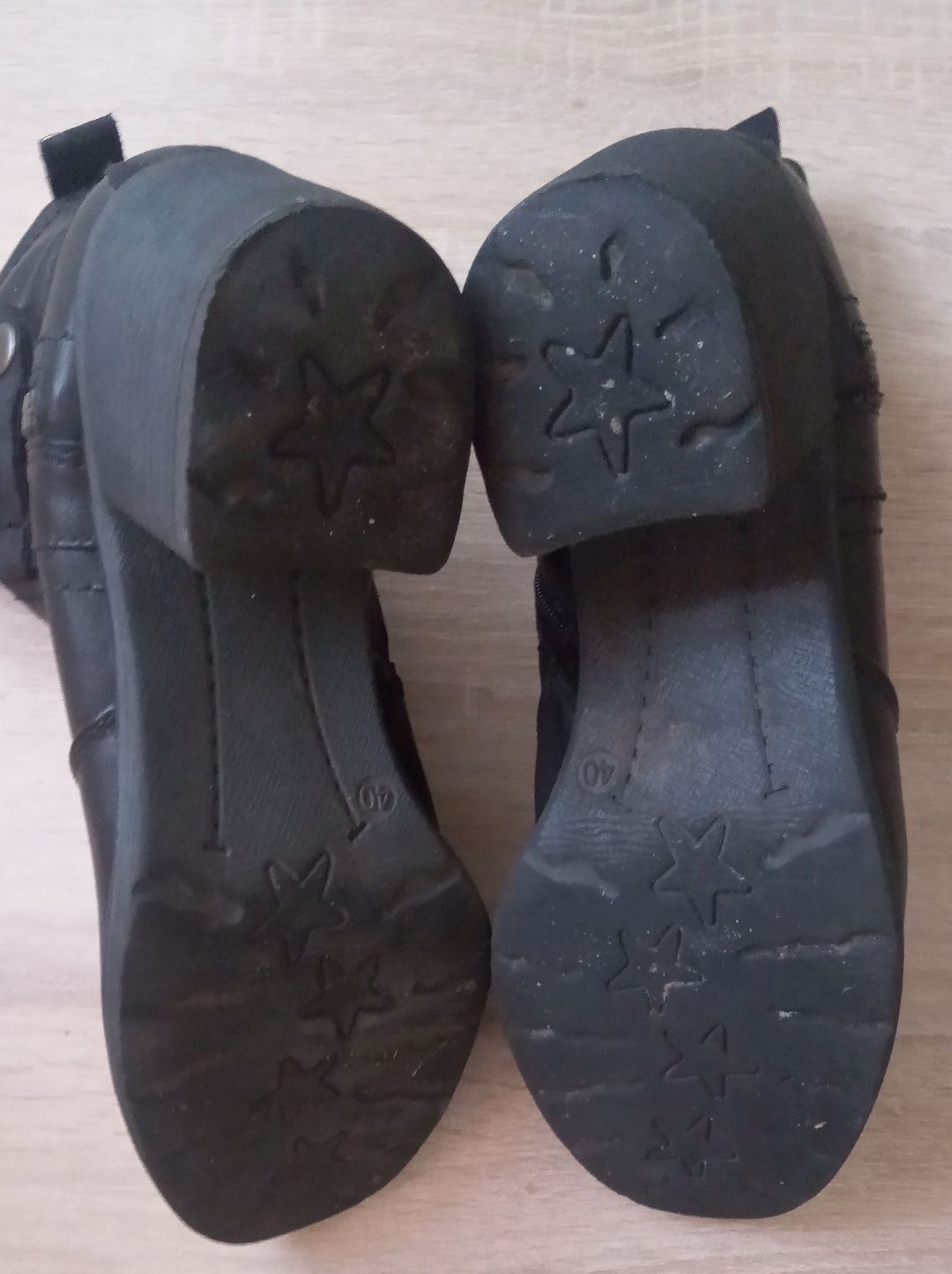 Buty botki zimowe damskie rozmiar 40