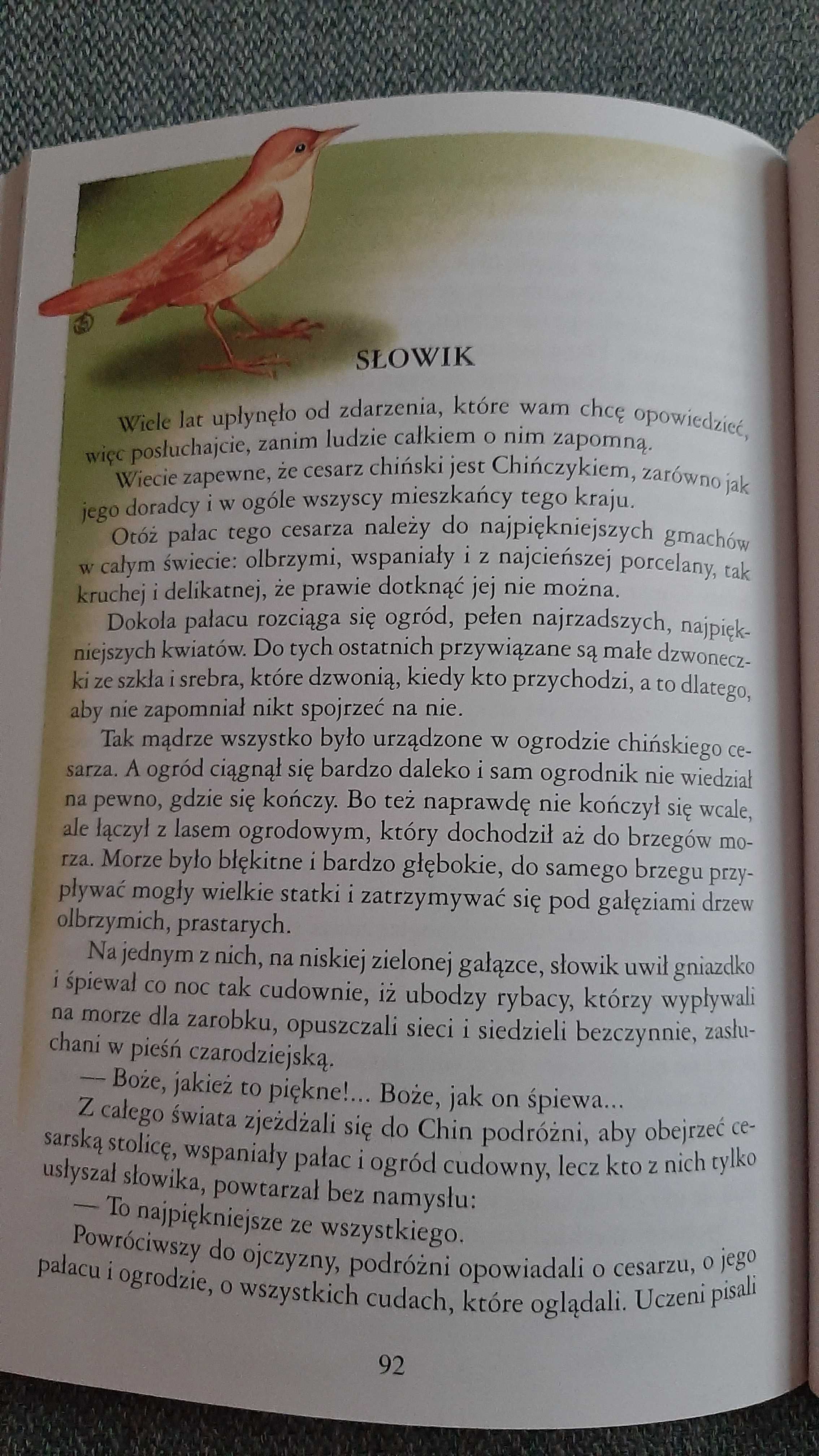 H. Ch Andersen Baśnie Brzydkie kaczątko Dziewczynka z zapałkami Słowik