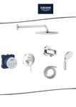 Bateria natryskowa podtynkowa Grohe Essence New chrom
