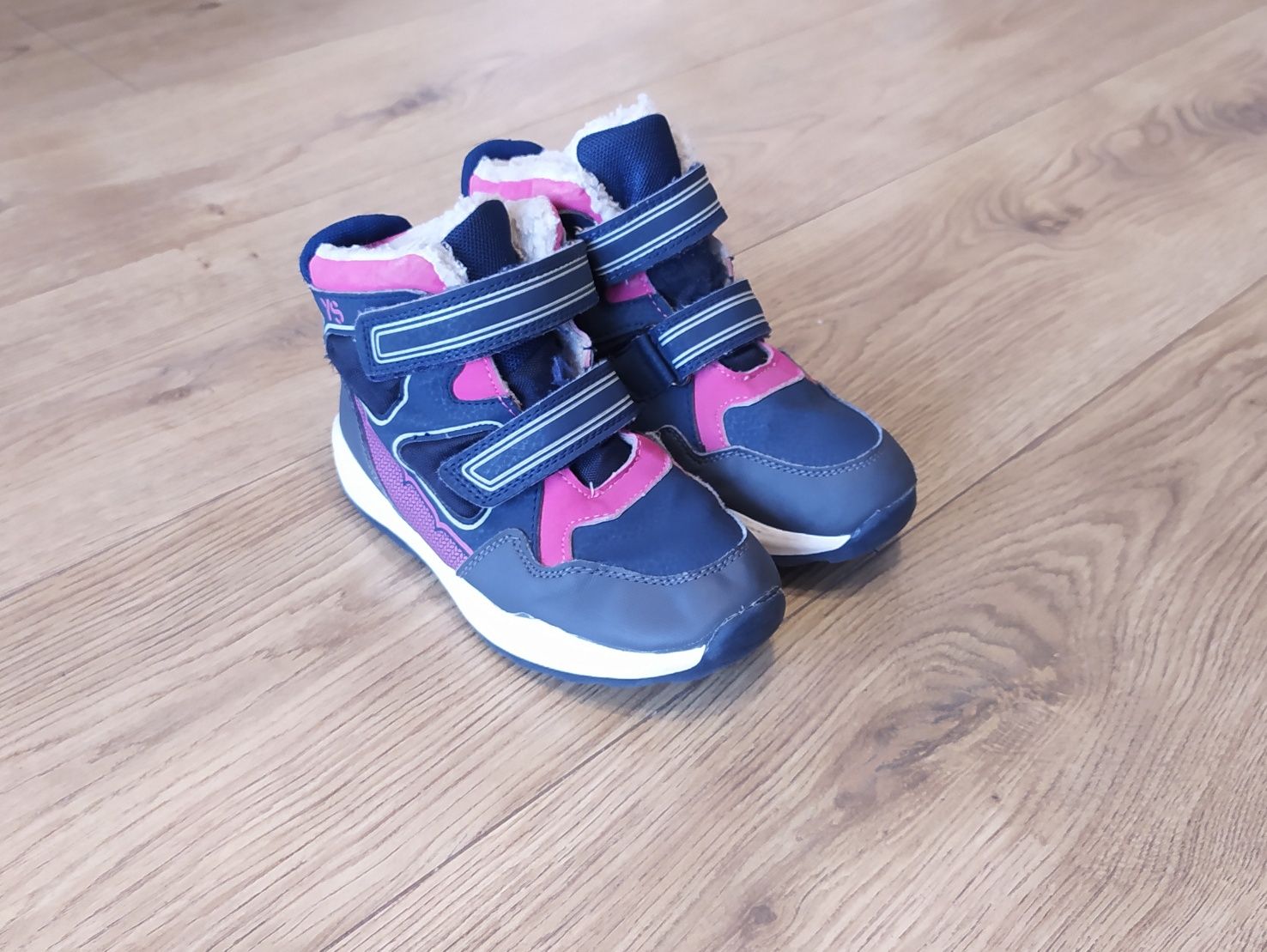 Buty ocieplane, rozmiar 29, śniegowce, na rzepy, na zimę
