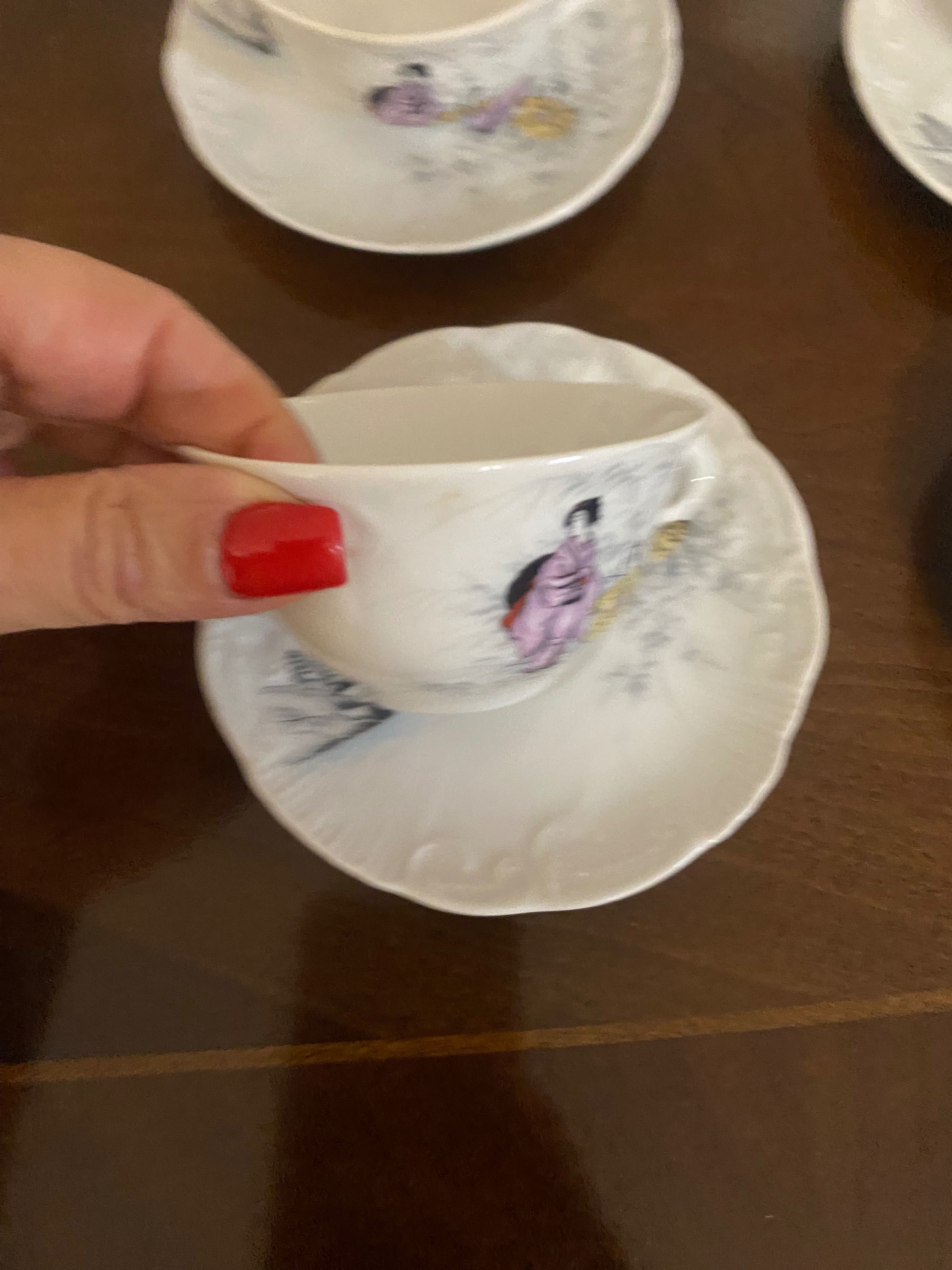 Serviço de chá e café vista Alegre