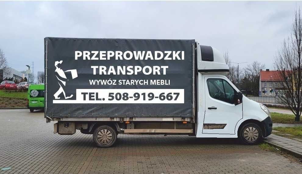 PRZEPROWADZKI TANI TRANSPORT Trójmiasto osoby do noszenia wywóz mebli