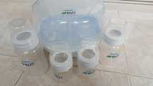 Esterilizador Philips Avent + Biberons Avent