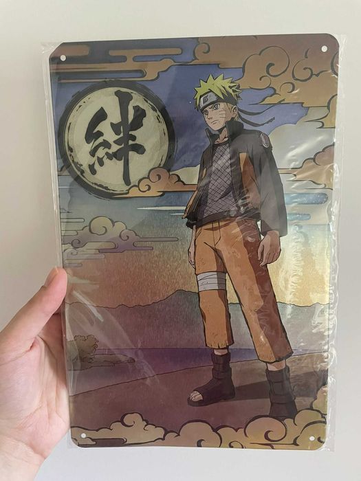 Placa de Naruto Nova