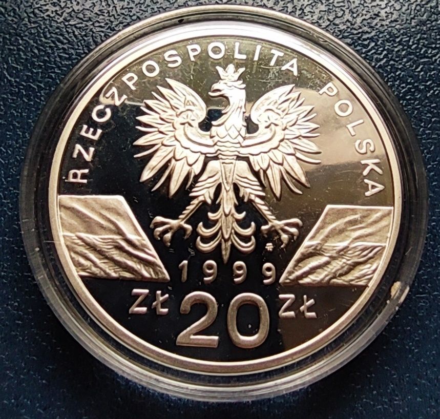 20 złotych Wilk-1999