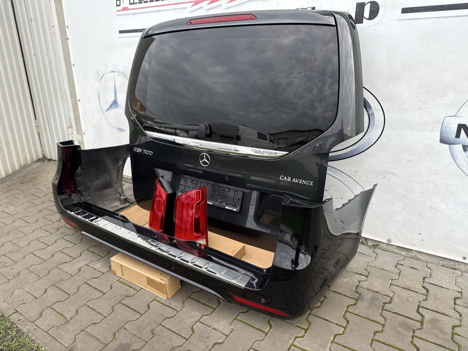 Бампер ляда кришка багажника стоп фонарь V-class Vito W447 Віто Веклас