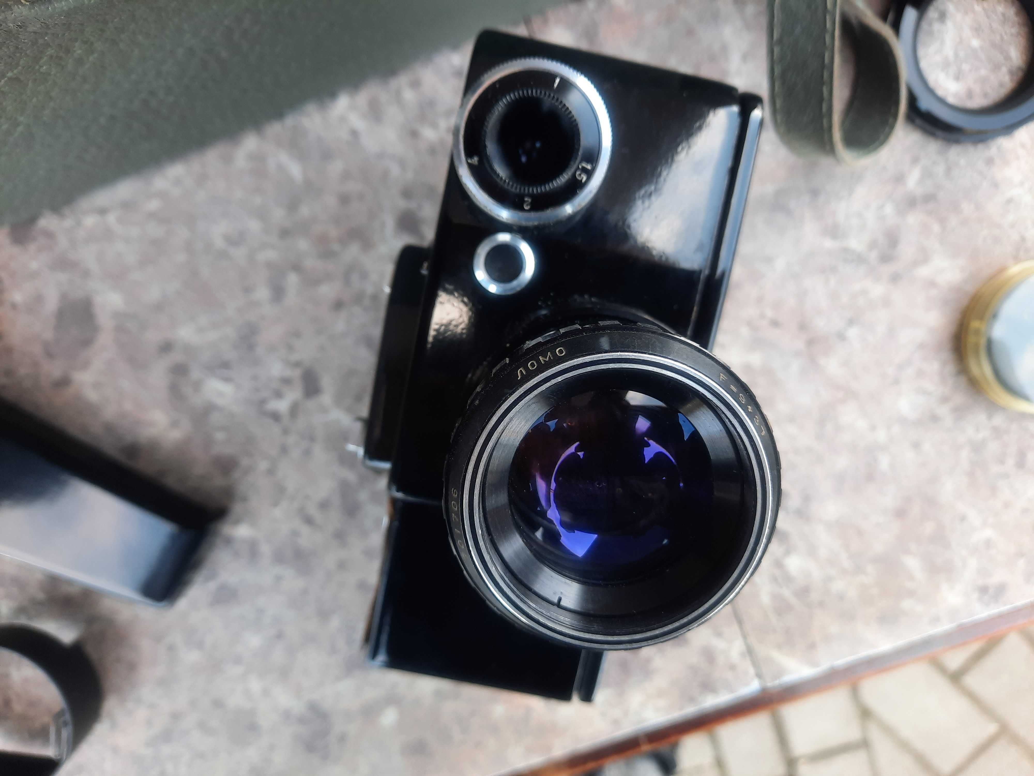 Stara kamera analogowa 8mm Lada łada zsrr torba