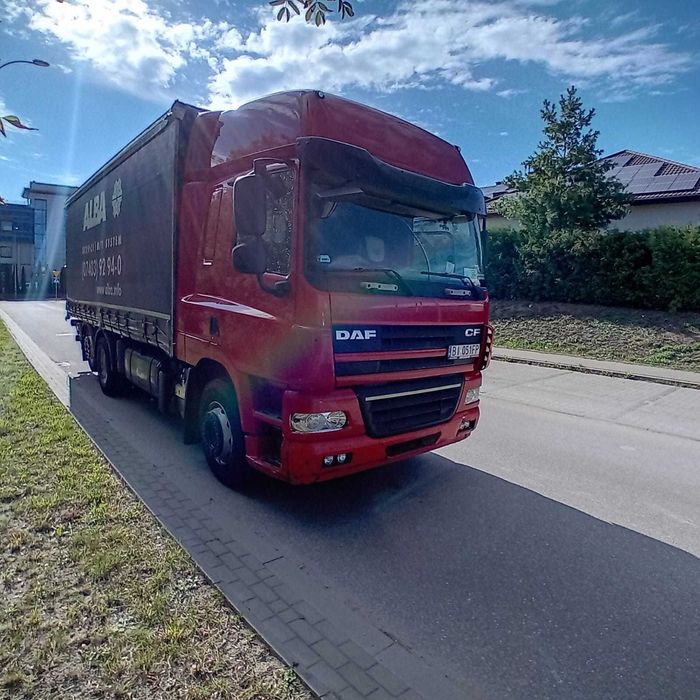 Daf CF 85 460 burtofiranka z windą
