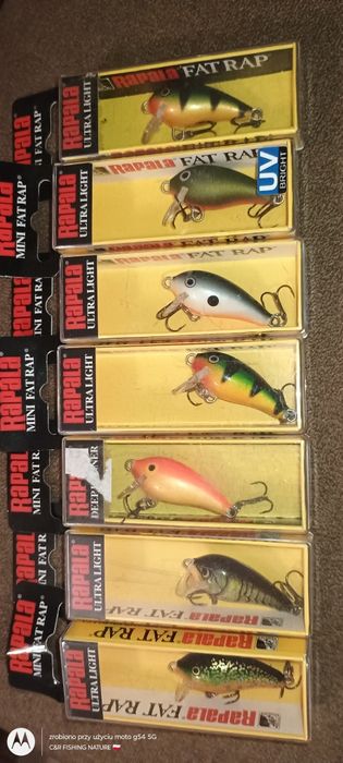 Rapala Mini FAT RAP 3 _ BALSA !