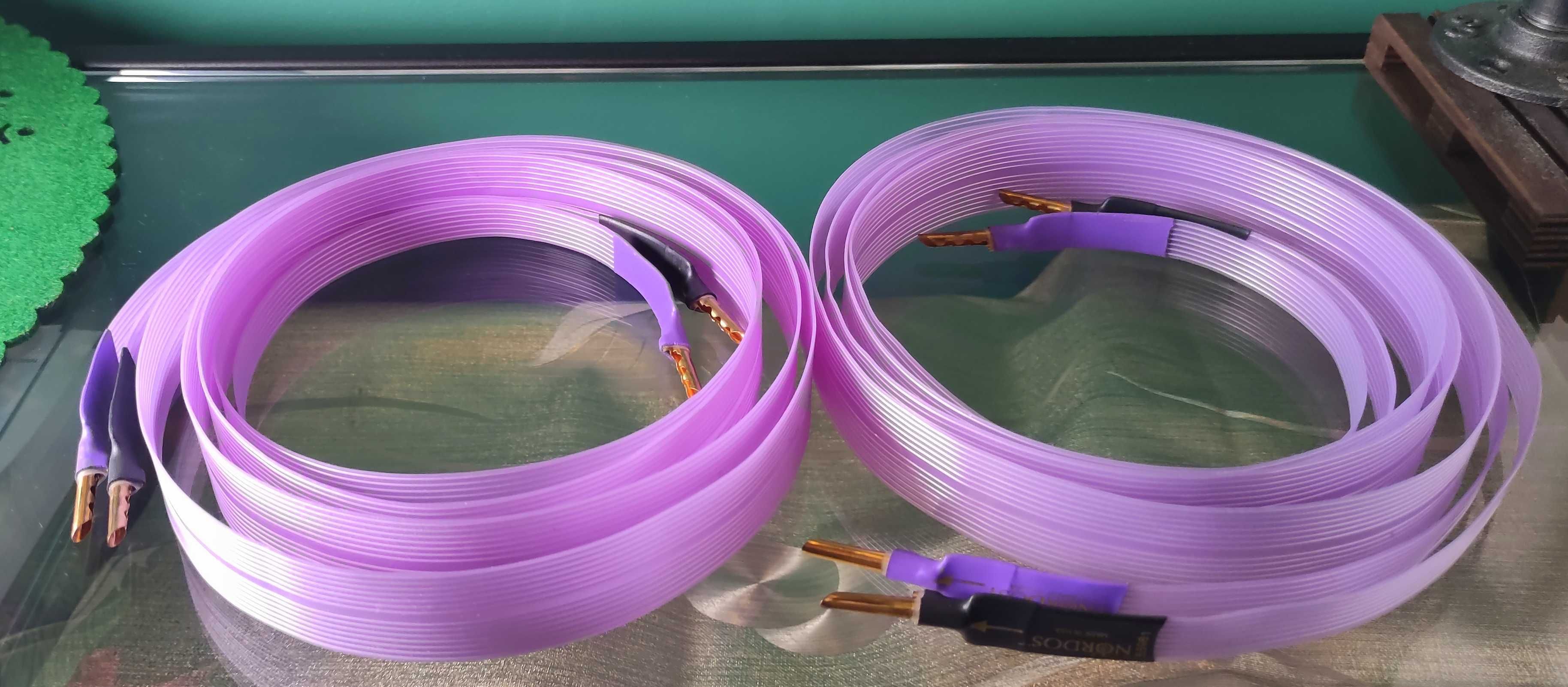 oryginał kabel głośnikowy Nordost Purple Flare 2,2m !Gdańsk