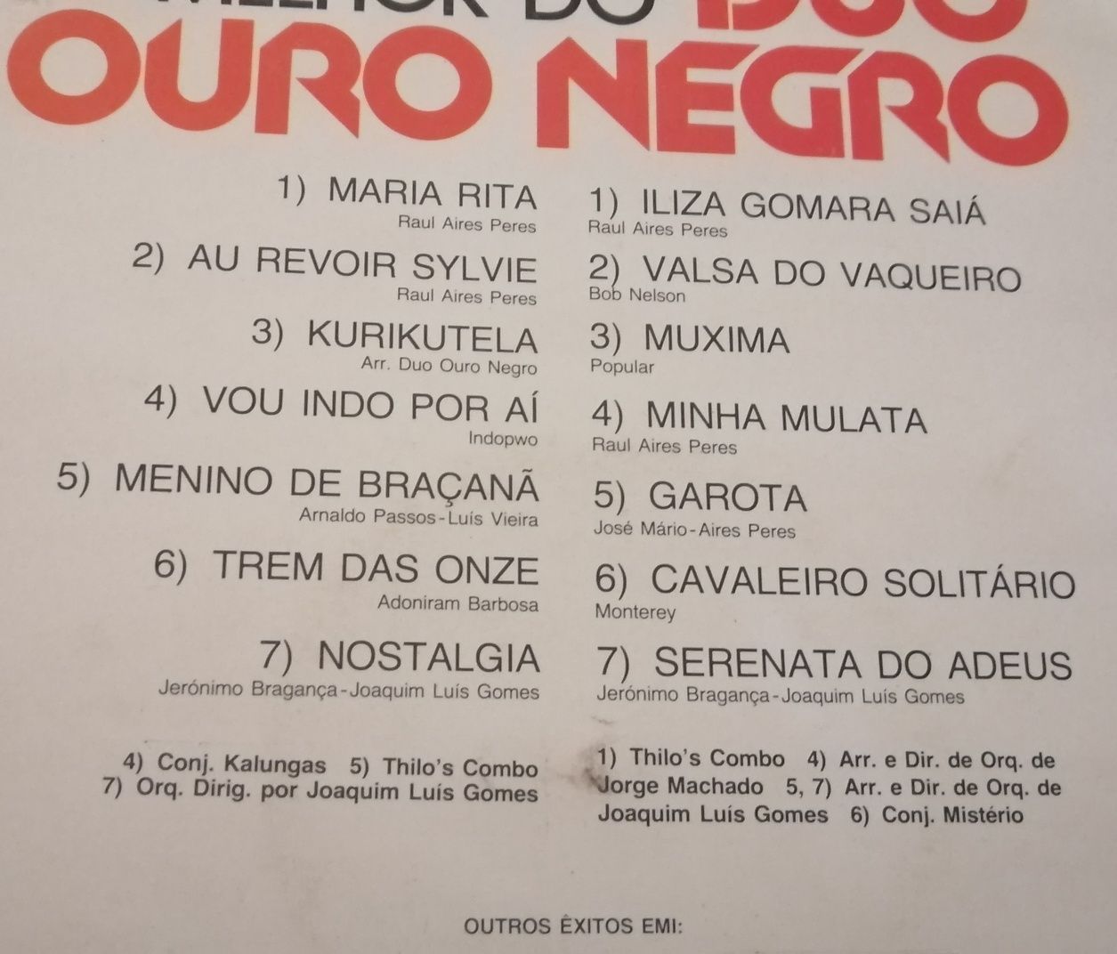 Duo Ouro Negro Lp