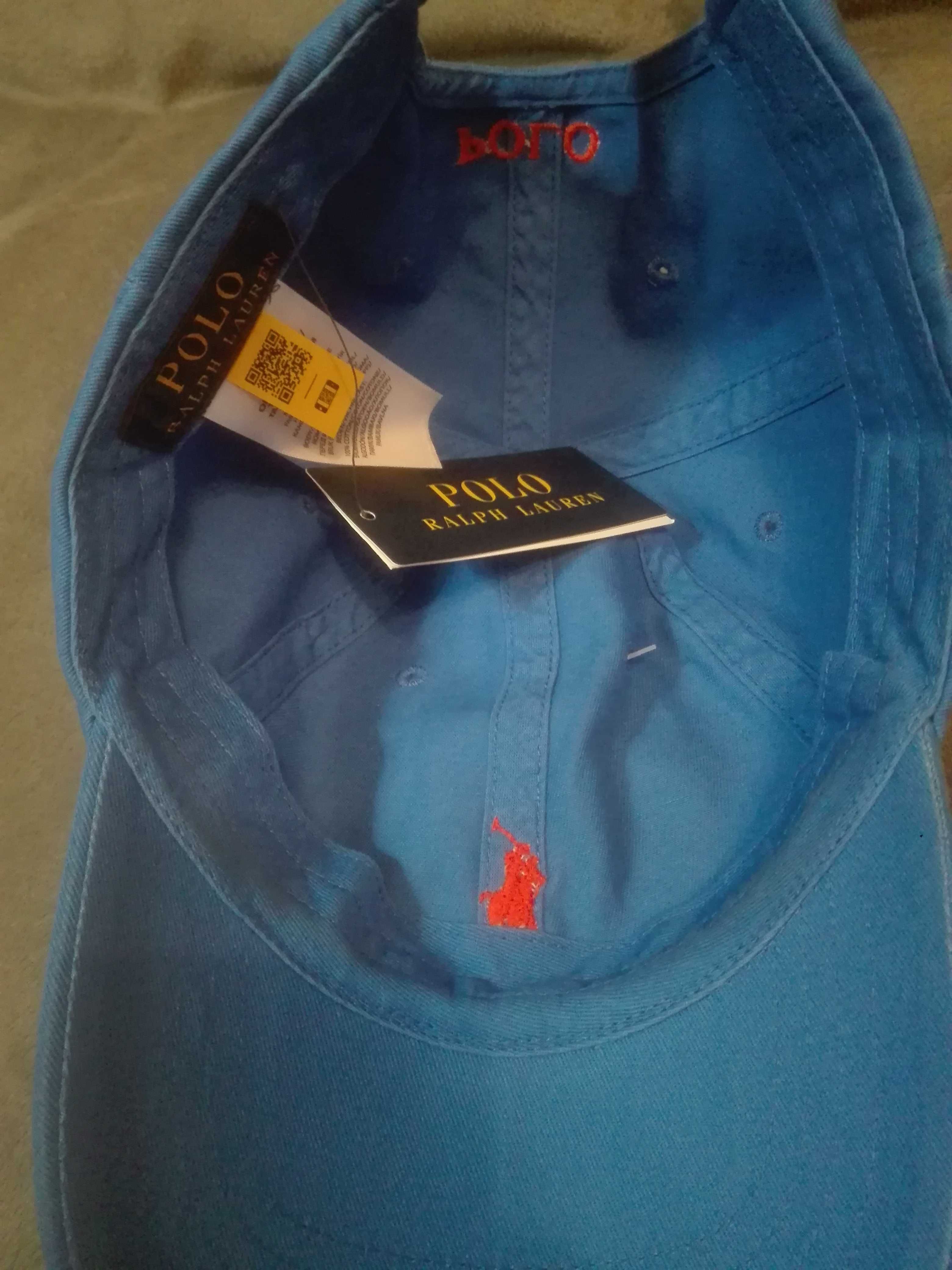 Czapka POLO RALPH LAUREN - jedyna taka, niespotykany kolor.