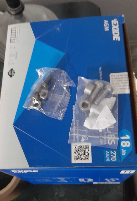 Bateria Exide Exide Moto 12v-18 ah