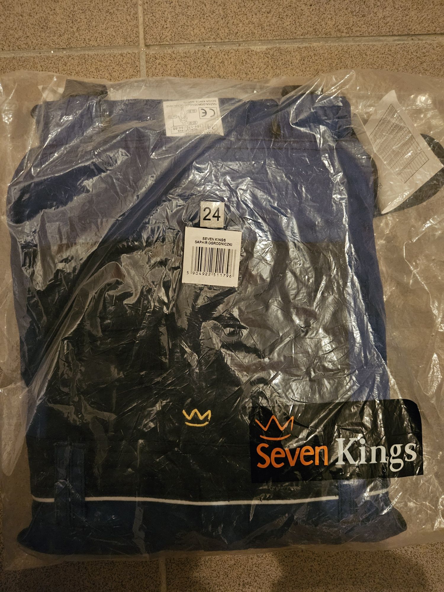 Spodnie robocze seven kings saphir 24