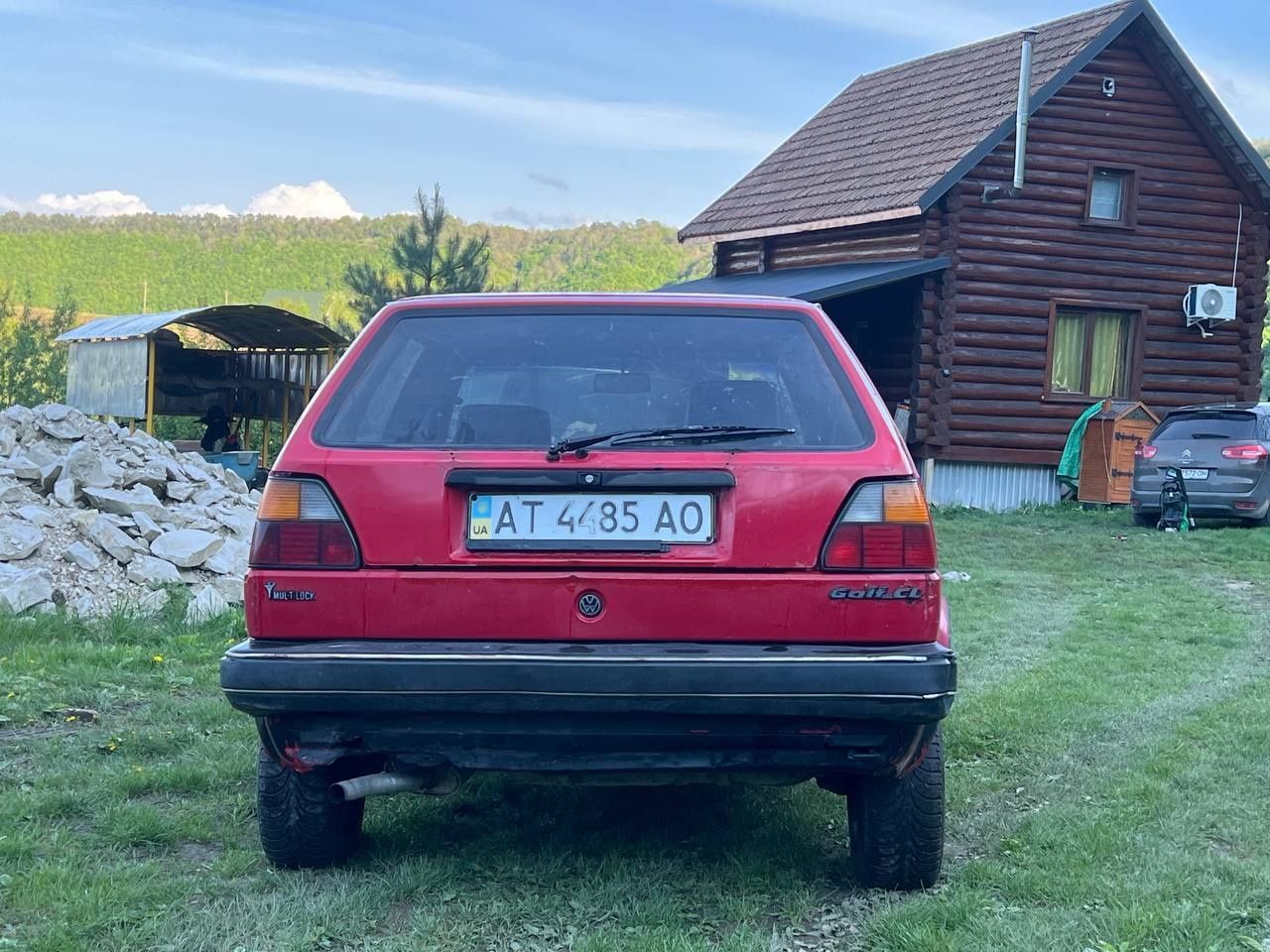 Volkswagen golf 2 газ/бензин