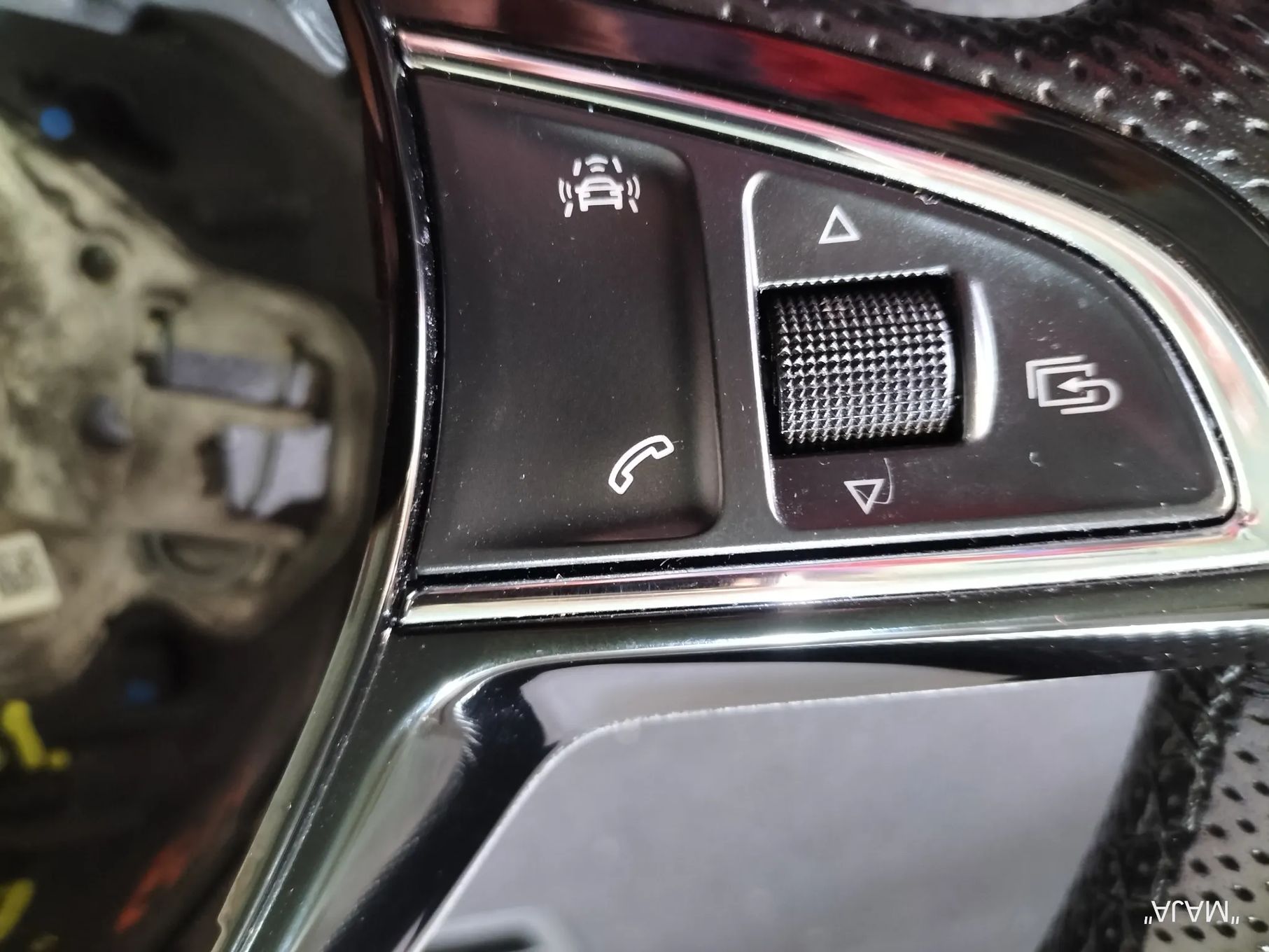 SKODA OCTAVIA III KODIAQ 5E0419685A 565419091E DSG MULTIFUNKCYJNA KIEROWNICA DSG SKÓRZANA ŁOPATKI SKÓRA ORYGINAŁ