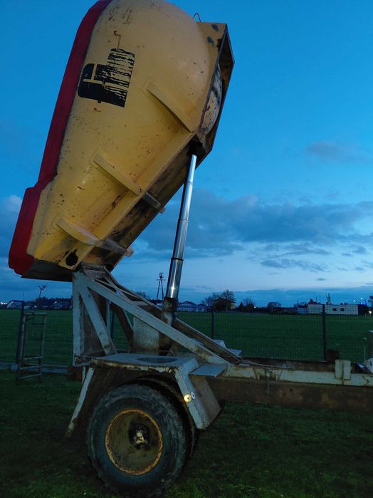 Sprzedam przyczepę budowlaną wysokiego składowania(wywrotka,koleba)