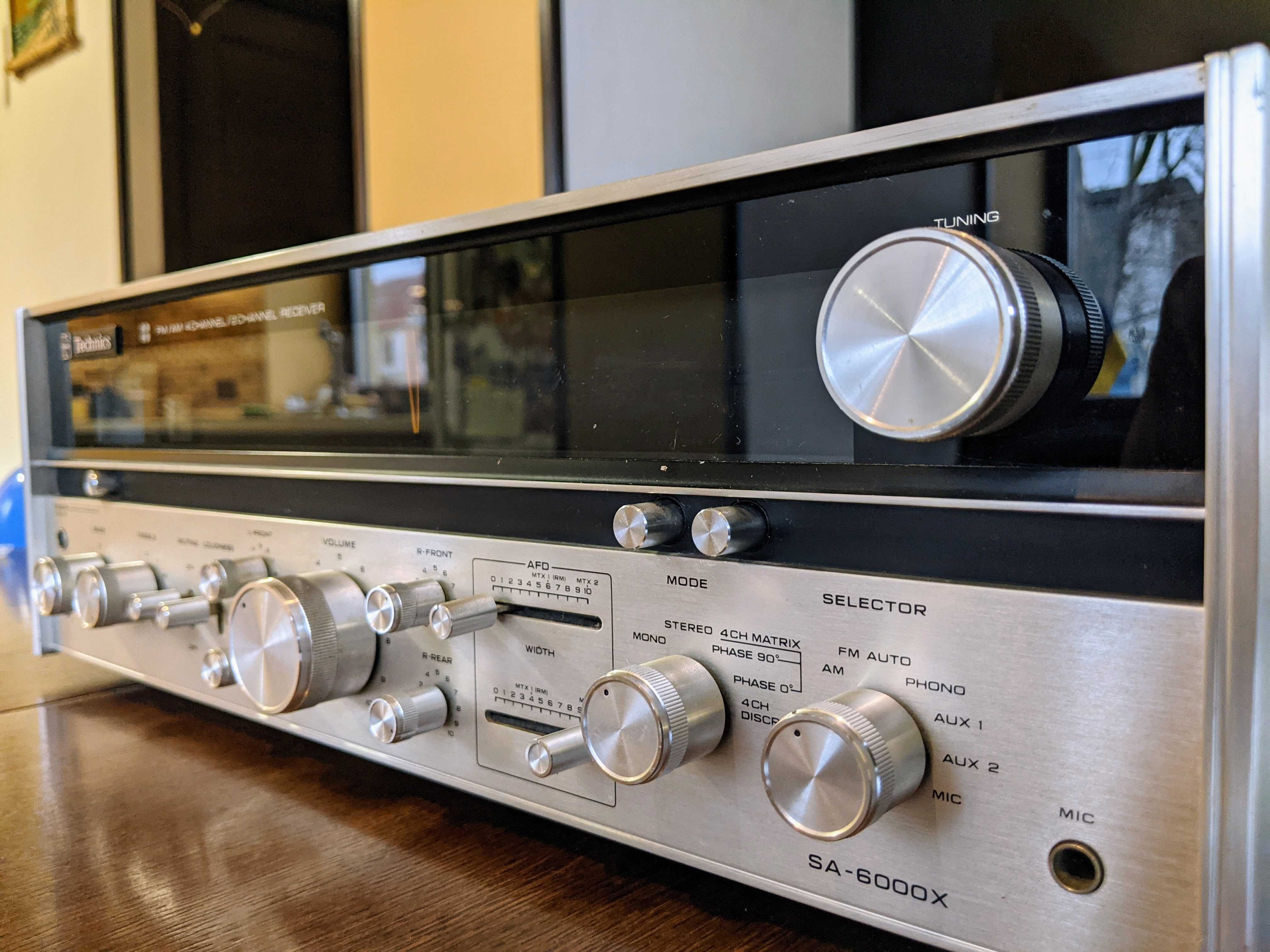 Вінтажний квадро-ресівер TECHNICS SA-6000X