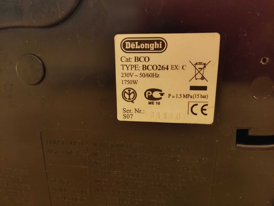 Ekspres do kawy DeLonghi BCO264